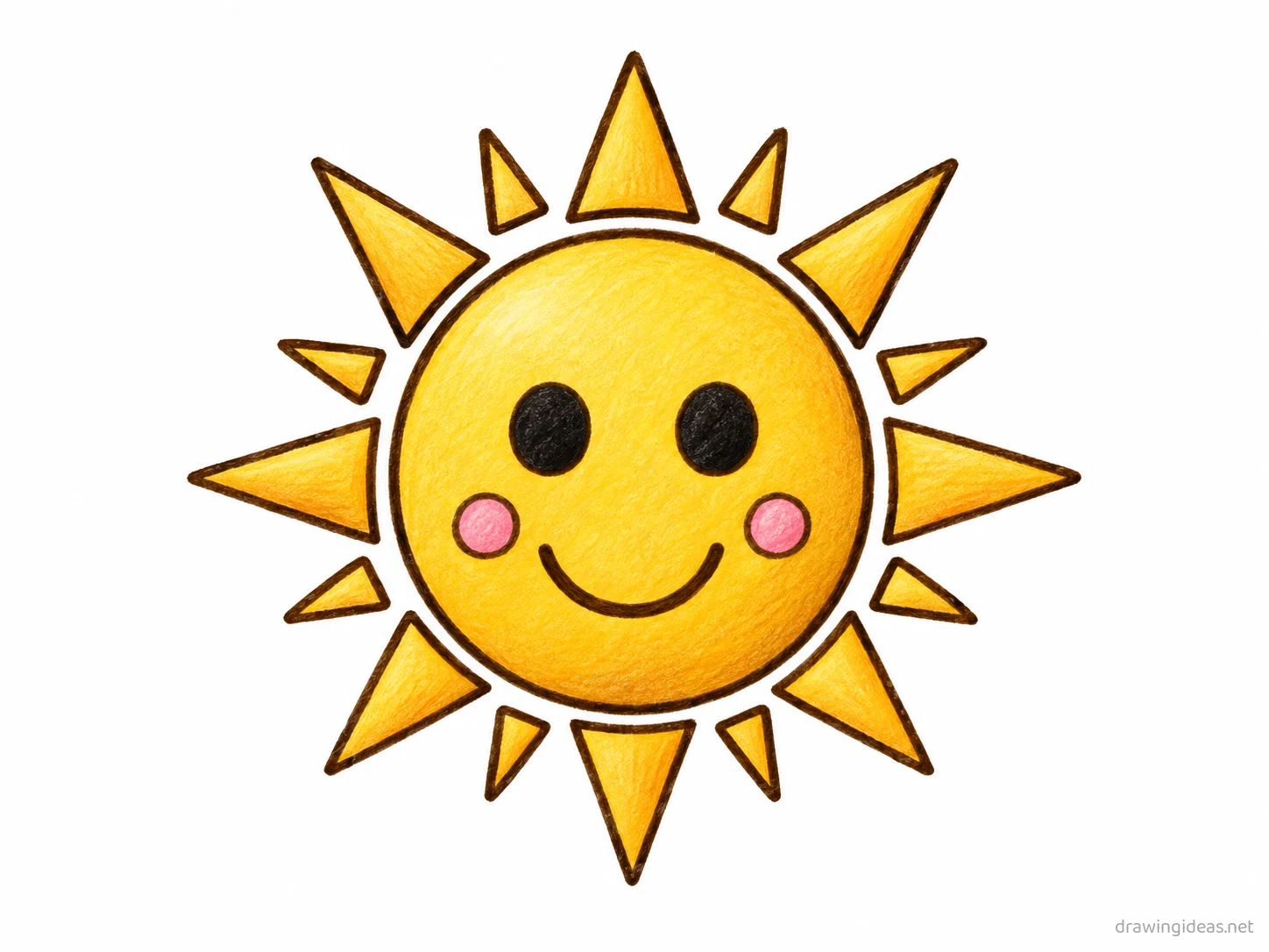Clipart drawing — hand-drawn clipart illustration with ink lines and soft colors