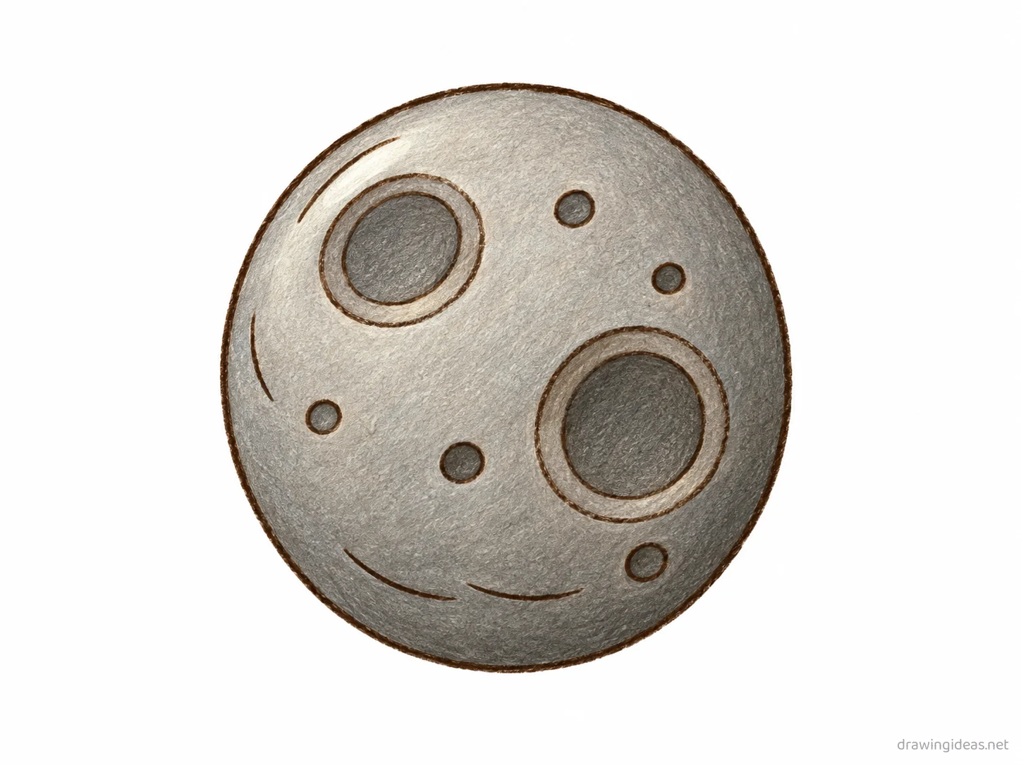 Mercury drawing — hand-drawn mercury illustration with ink lines and soft colors
