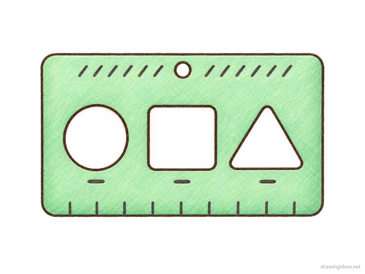 Templates drawing — hand-drawn templates illustration with ink lines and soft colors