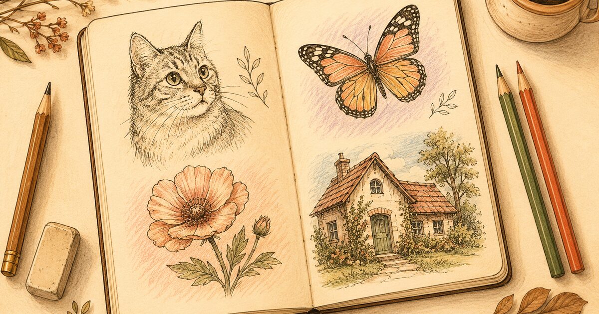 Drawing Ideas: 1,000+ Things to Draw, Step by Step