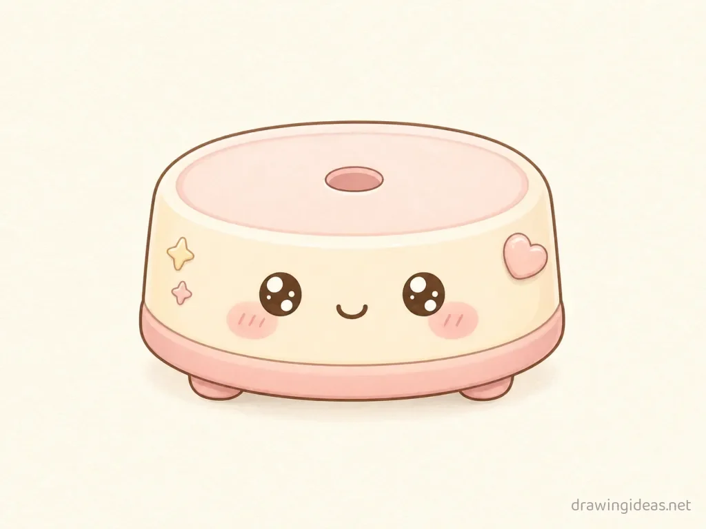 Cute base drawing — cute style base sketch