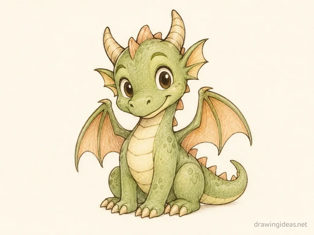Characters drawing — hand-drawn characters illustration with ink lines and soft colors